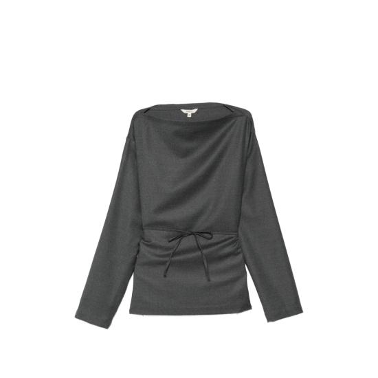26FW 바레나 긴팔 티셔츠 0482 TOP5802 540 GREY