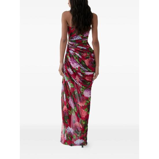26FW 캐롤리나 헤레라 롱 원피스 PS2611N768HCH 762 RED - CAROLINA HERRERA