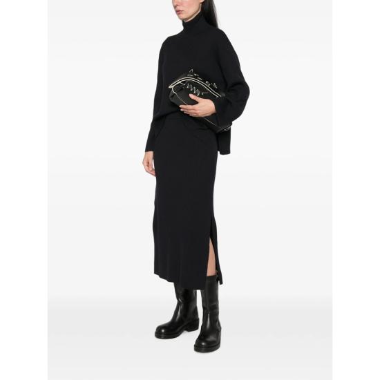 26FW 아페쎄 미디 스커트 WVAXU F06525 IAK BLACK - A.P.C.