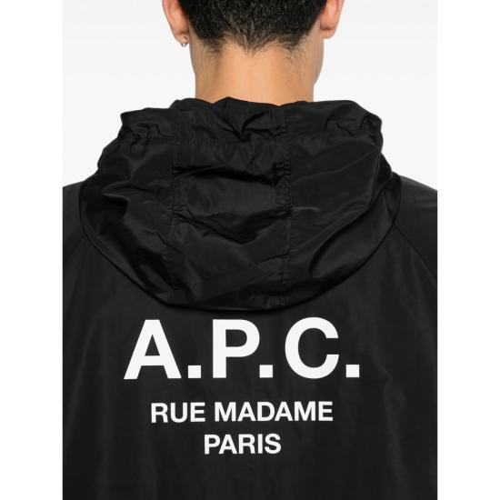 26FW 아페쎄 코트 PSANJ M30012 LZZ BLACK - A.P.C.