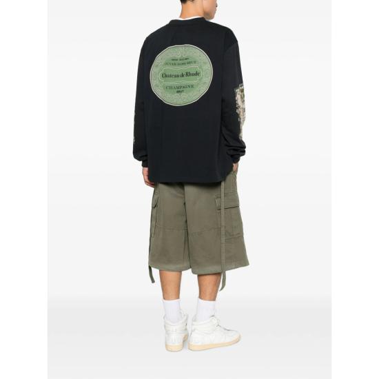 26FW 루드 탑 RHFW26TT16012 8614 BLACK - RHUDE
