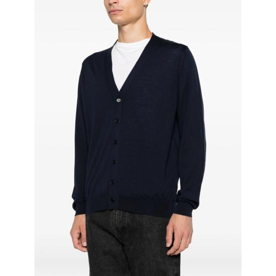 26FW 존스메들리 가디건 BRADRICK MIDNI BLUE - JOHN SMEDLEY