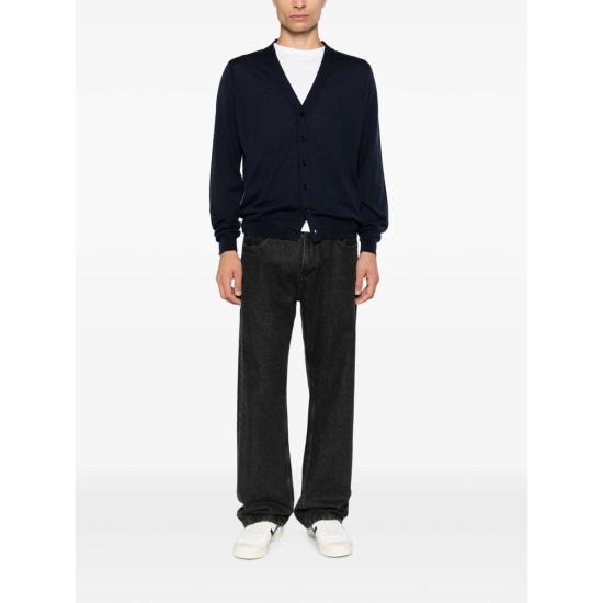 26FW 존스메들리 가디건 BRADRICK MIDNI BLUE - JOHN SMEDLEY