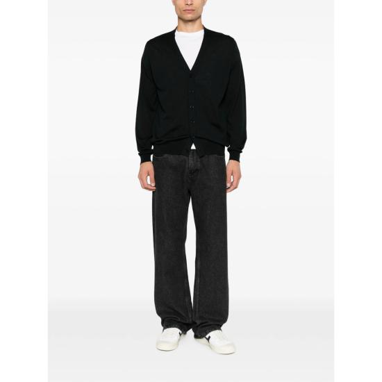 26FW 존스메들리 가디건 BRADRICK BLACK - JOHN SMEDLEY