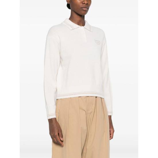 26FW 메종키츠네 폴로 티셔츠 MRWKL02KT1171 PUECR NEUTRALS - MAISON KITSUNE