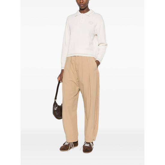 26FW 메종키츠네 폴로 티셔츠 MRWKL02KT1171 PUECR NEUTRALS - MAISON KITSUNE