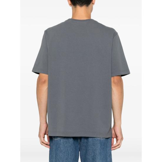 26FW 메종키츠네 탑 MRMJT37KJ7025 STGRE GREY - MAISON KITSUNE