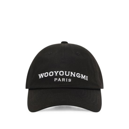 26FW 우영미 볼캡 W263CA52 661B BLACK