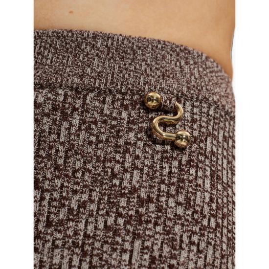 26FW 스포트막스 플레어 팬츠 SPXVELO 081F 008 BROWN NEUTRALS - SPORTMAX