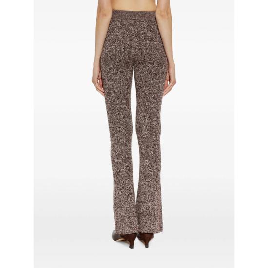 26FW 스포트막스 플레어 팬츠 SPXVELO 081F 008 BROWN NEUTRALS - SPORTMAX