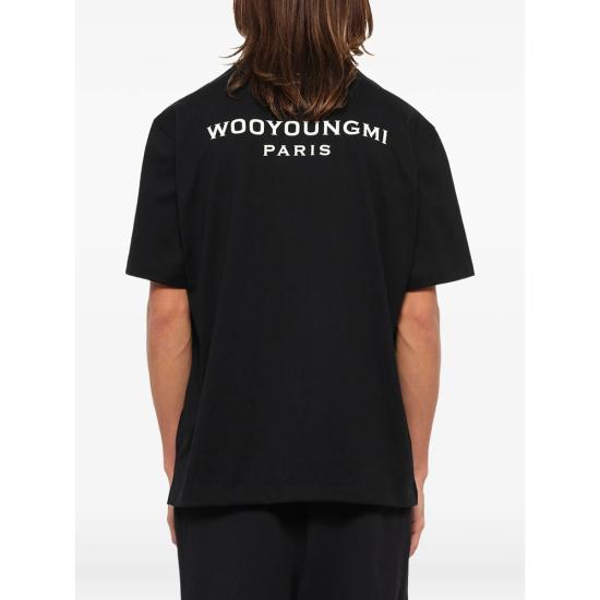 26FW 우영미 탑 W263TS07 708B BLACK - WOOYOUNGMI