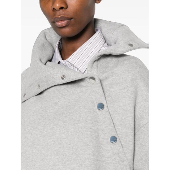 26FW 스포트막스 긴팔 티셔츠 SPXAEROSI 245F 003 GREY - SPORTMAX