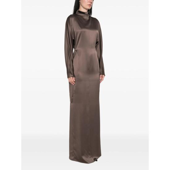 26FW 막스마라 롱 원피스 MXSSPUMA 214 013 BROWN - MAX MARA