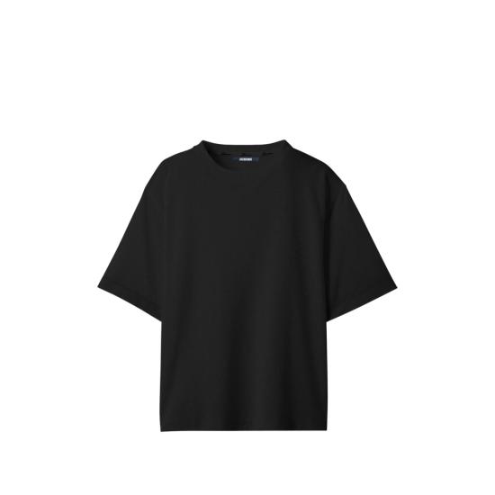 26FW 자크뮈스 롱 카레 반팔 티셔츠 TSM00578 AJ00254 990 BLUE