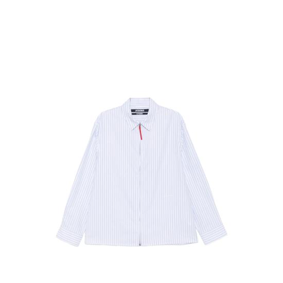 26FW 자크뮈스 긴팔 셔츠 SHM00644 AW00936 3OB WHITE BLUE