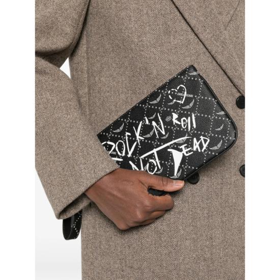 26FW 자딕앤볼테르 클러치/파우치 LWSG03861 BLACK - ZADIG & VOLTAIRE