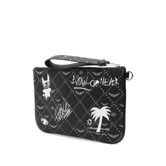 26FW 자딕앤볼테르 클러치/파우치 LWSG03861 BLACK - ZADIG & VOLTAIRE