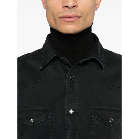 26FW 톰포드 긴팔 셔츠 FMC304 HDS001 NAA BLACK - TOMFORD