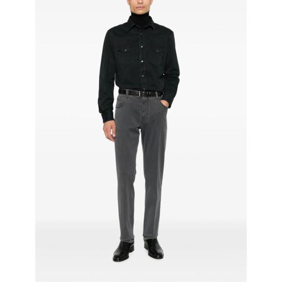 26FW 톰포드 긴팔 셔츠 FMC304 HDS001 NAA BLACK - TOMFORD