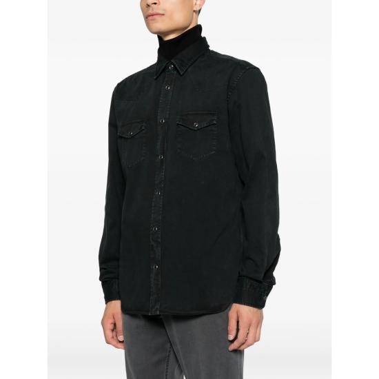 26FW 톰포드 긴팔 셔츠 FMC304 HDS001 NAA BLACK - TOMFORD