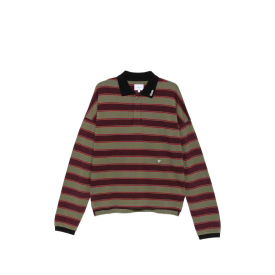 26FW 루드 폴로 티셔츠 RHFW26PO01358 C319 GREEN RED