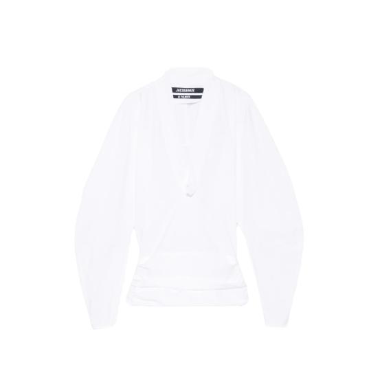 26FW 자크뮈스 셔츠 TOW00928 AW00780 100 WHITE BLACK