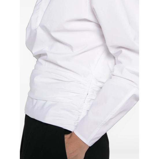 26FW 자크뮈스 셔츠 TOW00928 AW00780 100 WHITE BLACK - JACQUEMUS