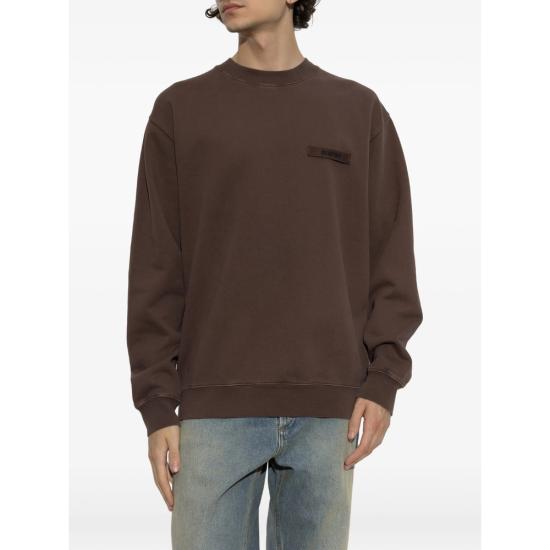 26FW 자크뮈스 그로그랭 스웨트 셔츠 SSM00206 AJ00126 850 BROWN - JACQUEMUS