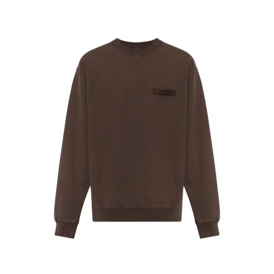 26FW 자크뮈스 그로그랭 스웨트 셔츠 SSM00206 AJ00126 850 BROWN