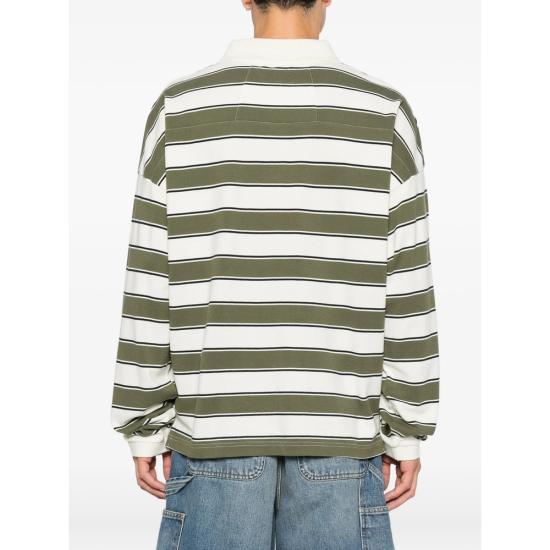 26FW 루드 폴로 티셔츠 RHFW26PO01358 C049 GREEN NEUTRALS - RHUDE