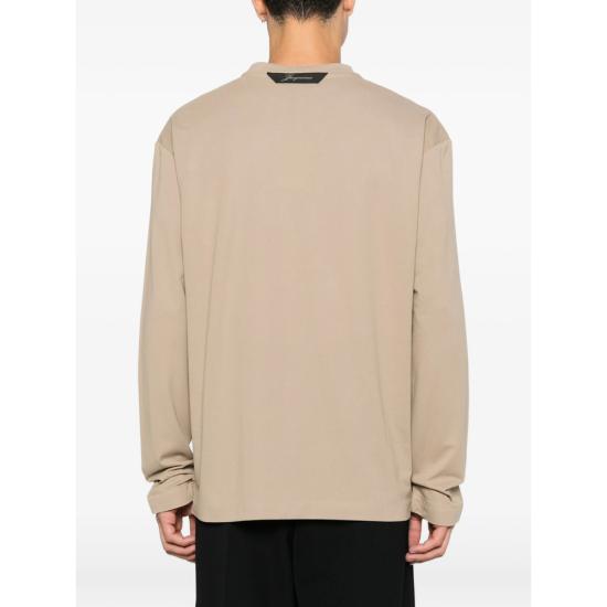 26FW 자크뮈스 롱 카레 롱슬리브 티셔츠 TSM00622 AJ00254 150 NEUTRALS - JACQUEMUS