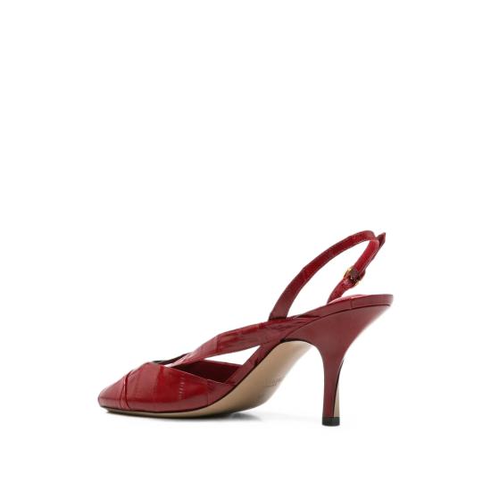 26FW 자크뮈스 힐/펌프스 FOW00223 AC33H01 470 RED - JACQUEMUS
