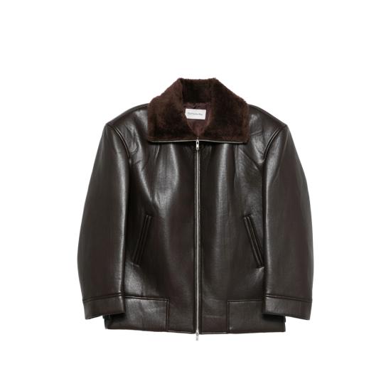 26FW 더프랭키샵 가죽 자켓 ASPEN BROWN
