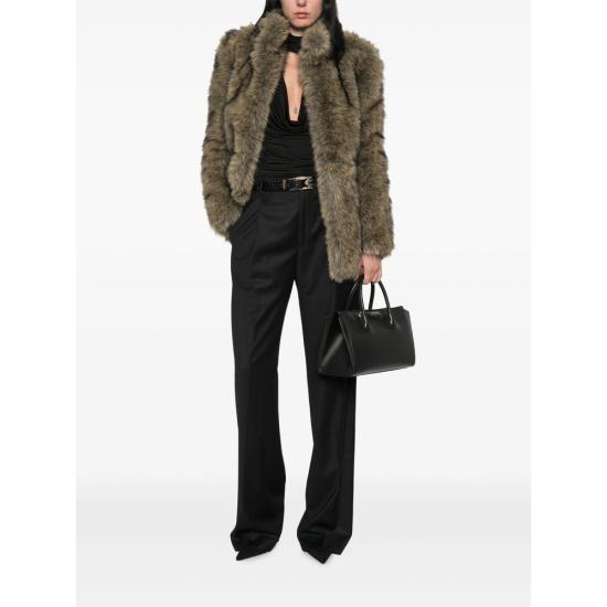 26FW 더프랭키샵 무스탕 DENIA GREEM BROWN - THE FRANKIE SHOP