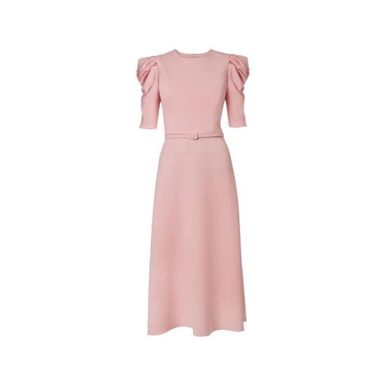 26FW 캐롤리나 헤레라 미디 원피스 PS2611N512SFR 851 PINK
