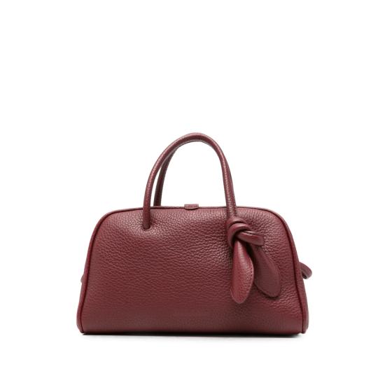 26FW 자크뮈스 TURISMO 투리스모 소프트 스몰 볼링 토트벡 BAW00416 AC03A03 490 RED