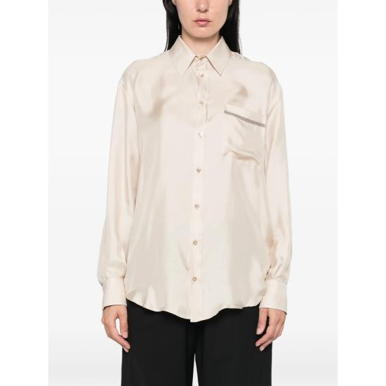 26FW 안토넬리 피렌체 셔츠 R1481 GOCCE 101 NEUTRALS - ANTONELLI FIRENZE