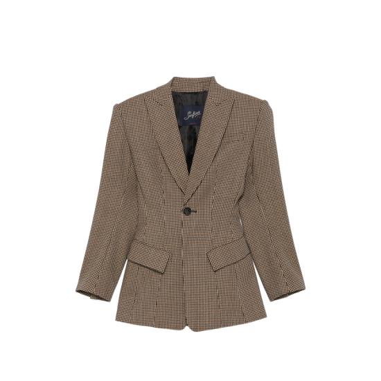 26FW 씨페러 수트 자켓 SWJ0171 TWF0124 8030 BROWN BLACK