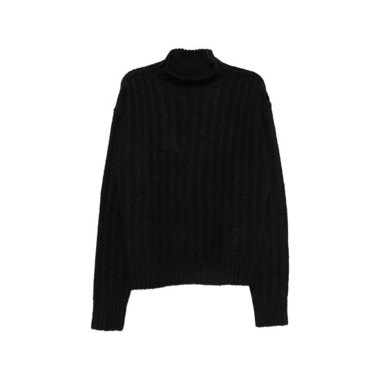 26FW 릭 오웬스 니트웨어 RR02F4678 RIBWSE 09 BLACK
