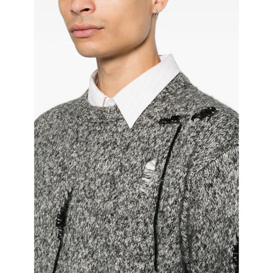 26FW 아토모 팩토리 니트웨어 AI26AFU48 06AI GREY - ATOMO FACTORY