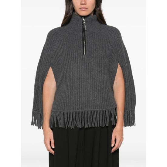 26FW 심카이 케이프 526 2195 K DKCHA GREY - SIMKHAI