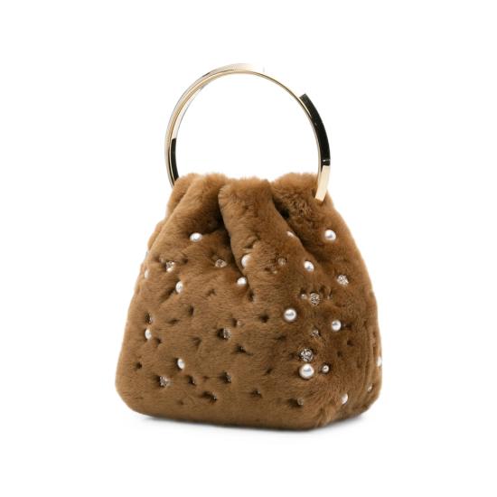 26FW 지미추 토트백 BON BON GNJ TOLGO BROWN - JIMMY CHOO
