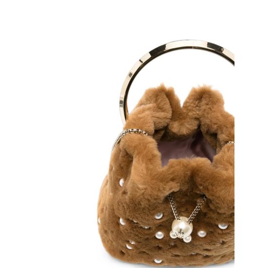 26FW 지미추 토트백 BON BON GNJ TOLGO BROWN - JIMMY CHOO