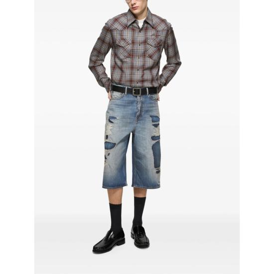 26FW 아크네 스튜디오 데님 숏팬츠 CE0085 MBLUE - ACNE STUDIOS