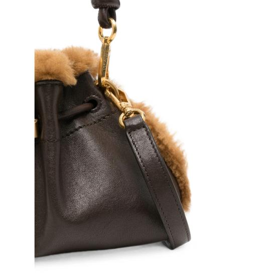 26FW 지미추 토트백 CINCH SMALL HOD CHTGO BROWN - JIMMY CHOO