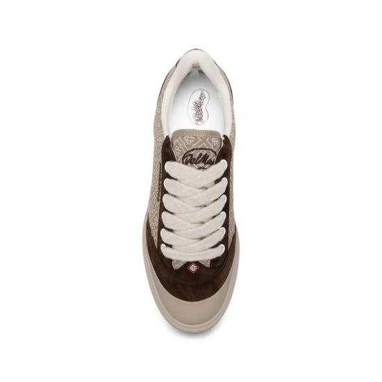 26FW 카사블랑카 스니커즈 AW26 SNK 025 13 BROBE NEUTRALS BROWN - CASABLANCA
