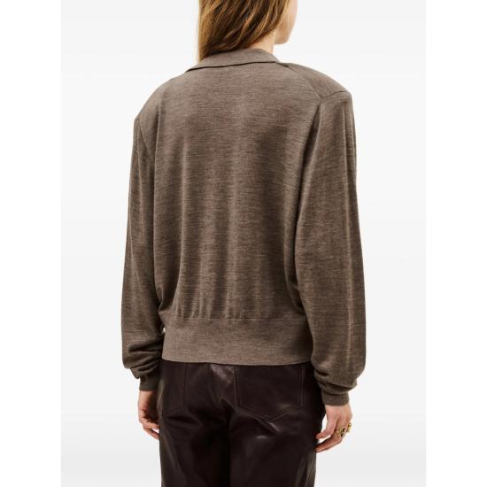 26FW 바쉬 가디건 BOSTON CHAMO BROWN - BA&SH