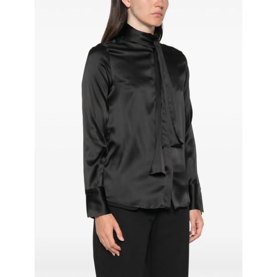 26FW 카미체리아 마짜렐리 블라우스 290 MARI A 13 BLACK - CAMICERIA MAZZARELLI