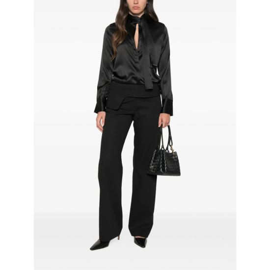 26FW 카미체리아 마짜렐리 블라우스 290 MARI A 13 BLACK - CAMICERIA MAZZARELLI