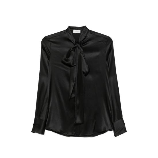 26FW 카미체리아 마짜렐리 블라우스 290 MARI A 13 BLACK